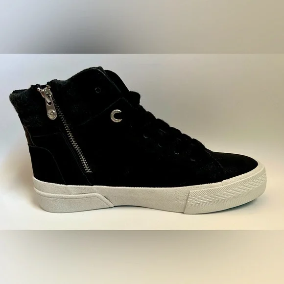 NEW!! Women’s Blowfish Waverly High Top Sneakers in BLACK (Size 7.5)- NWT - Picture 10 of 11